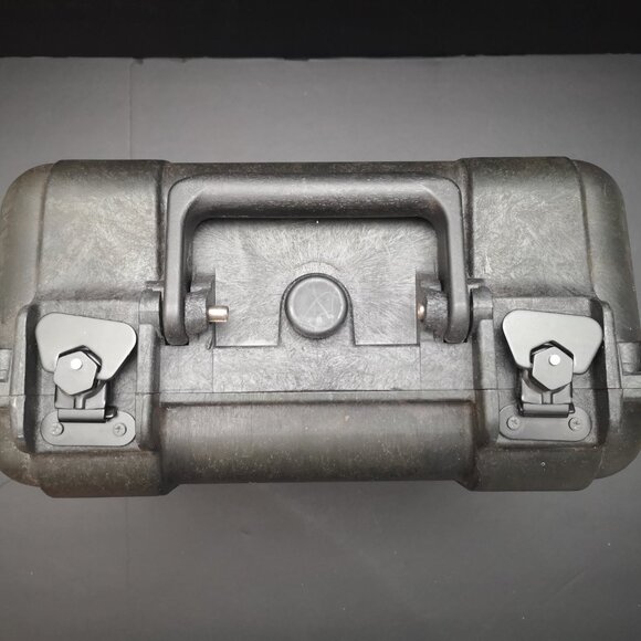 Cabela's H11 Black Pistol & Ammo Lockable Case with Foam Inserts 12"x 10" - Picture 3 of 8